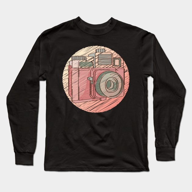 old lens Long Sleeve T-Shirt by TuoTuo.id